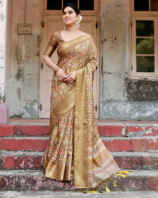 Soft Silk printed sarees