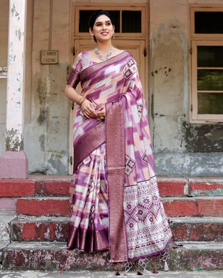 Rani Pink Saree