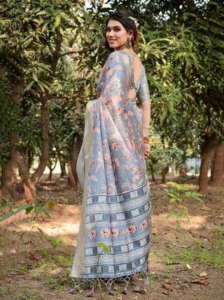 Indian Printed Silk sarees