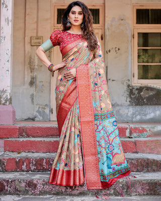 Traditional Silk Saree color combinations