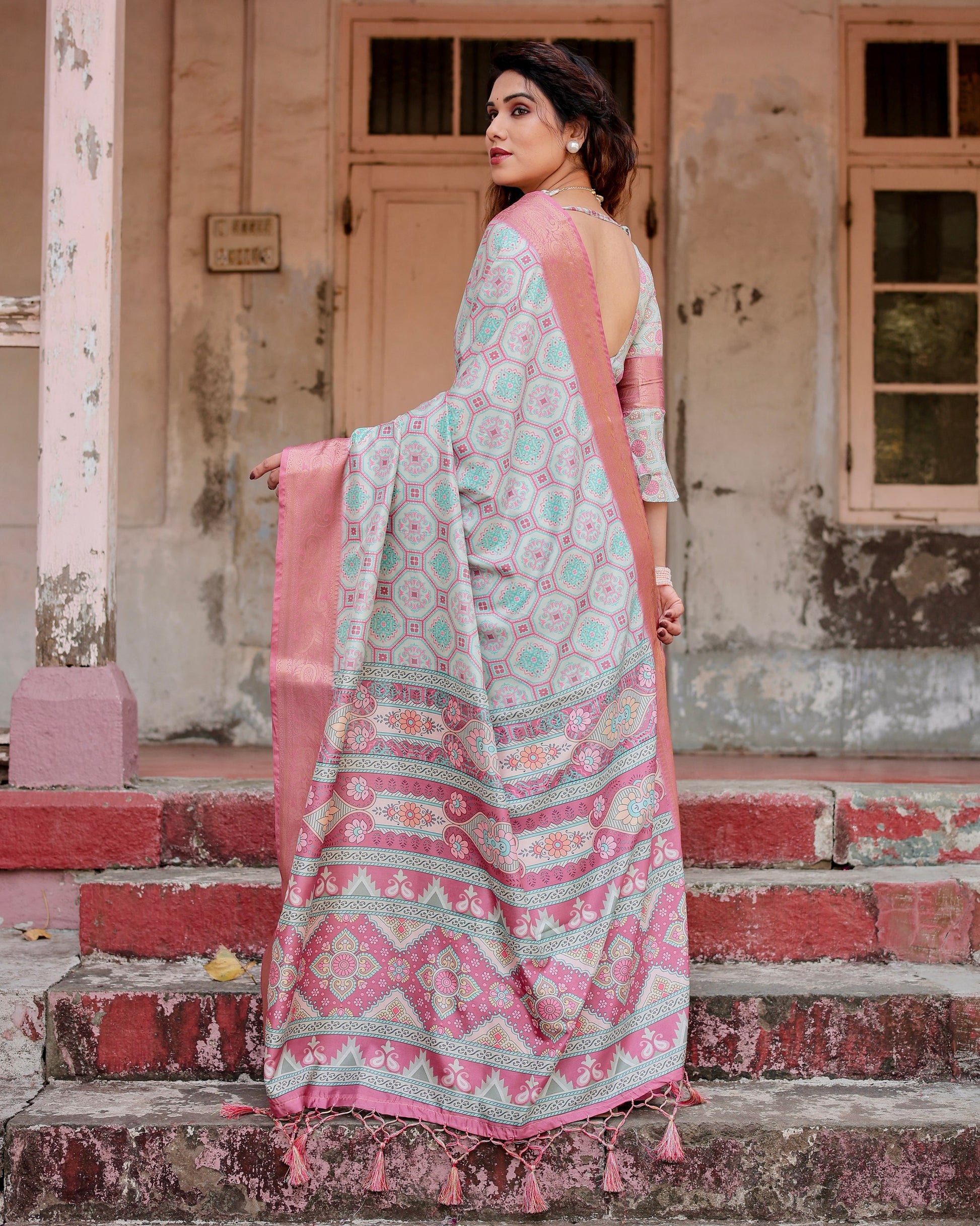 Pure soft silk saree for wedding