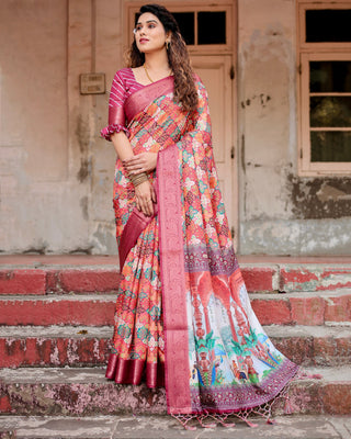 Heavy designer party wear Saree