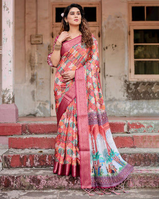 Silk saree for women party wear with price