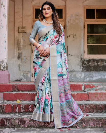 Heavy designer party wear Saree