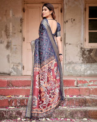 Heavy designer party wear Saree