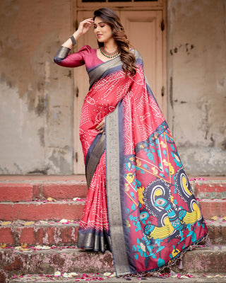 Pure silk saree for women wedding wear