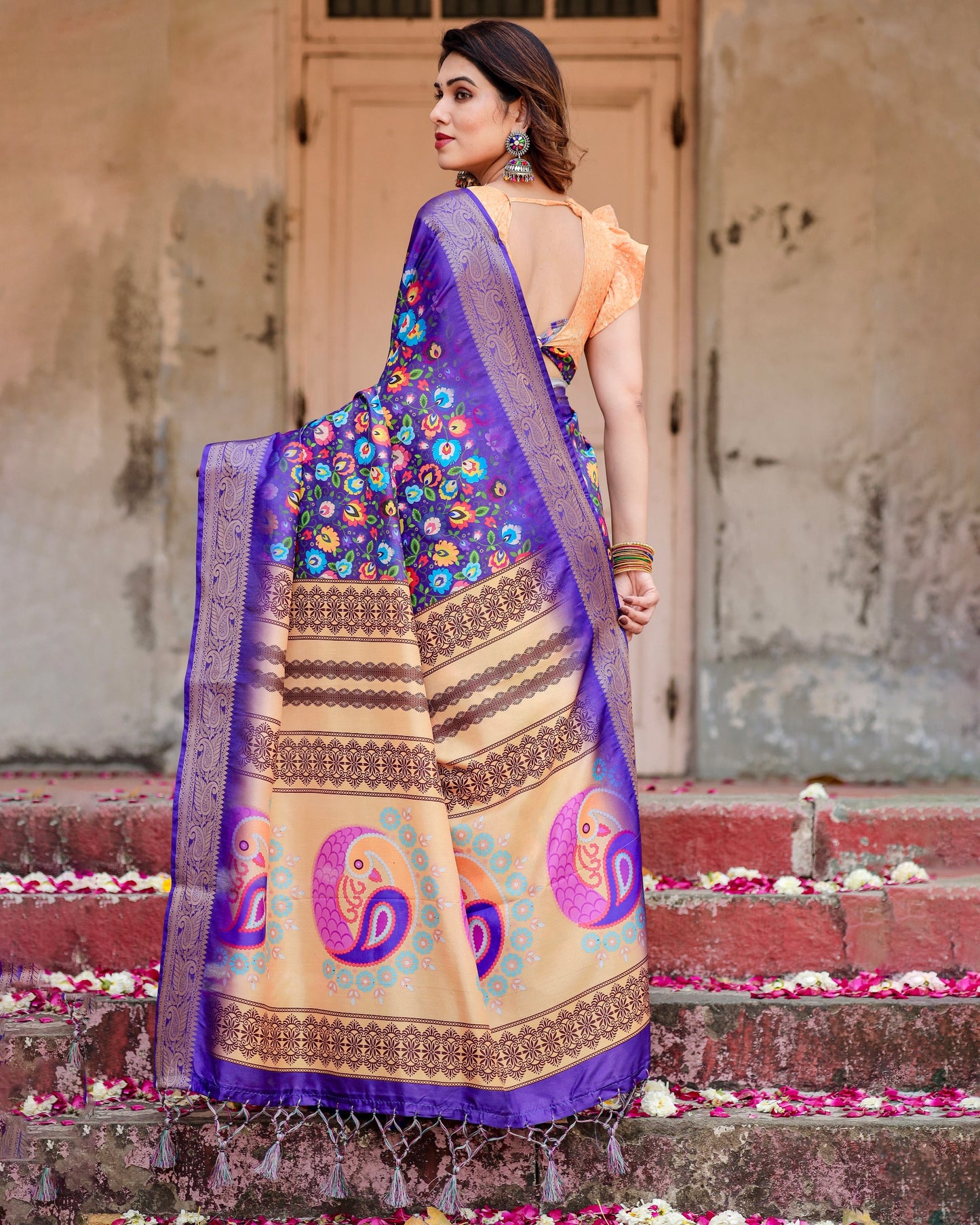 Saree For Farewell Party For Girls