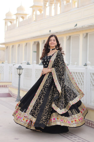 Black Lehenga