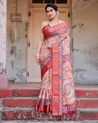 Kalamkari silk sarees