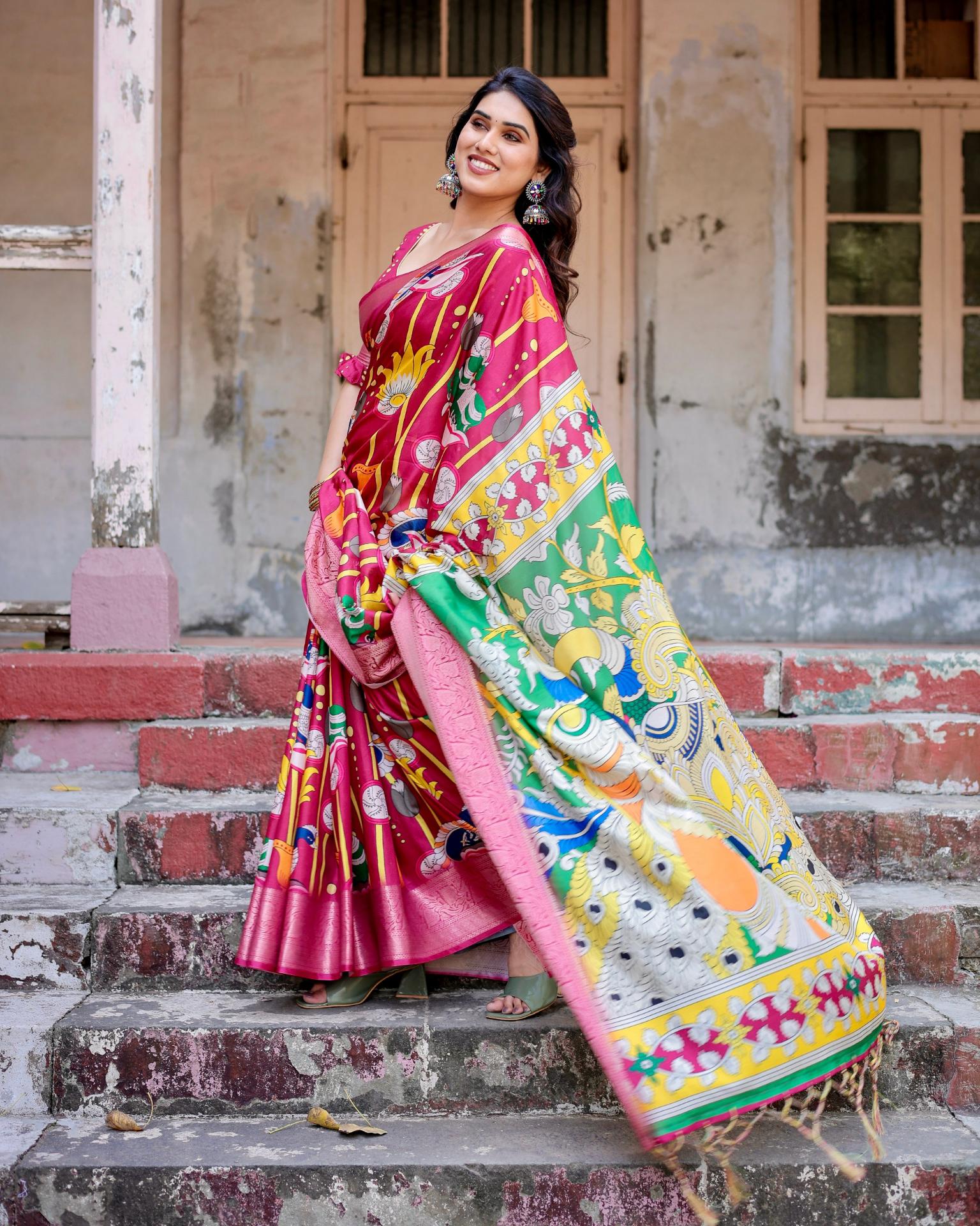 New Collection Design Silk Saree