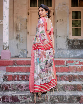 Shop Digital Printed Sarees Online