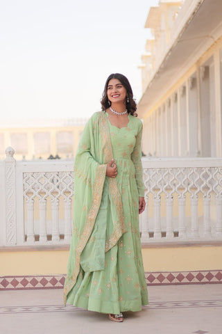 Green Color Best wedding outfits for ladies