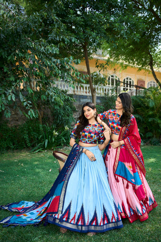 Beautiful color lehenga choli