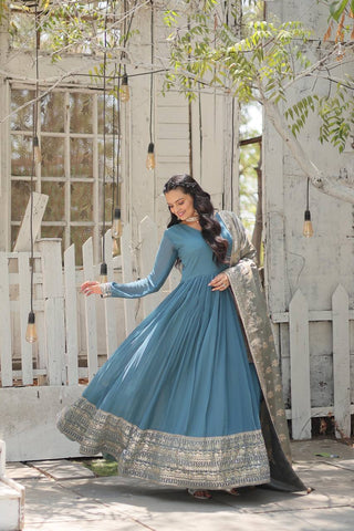 Sky Anarkali