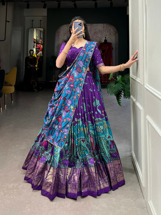 Floral Design Lehenga Choli