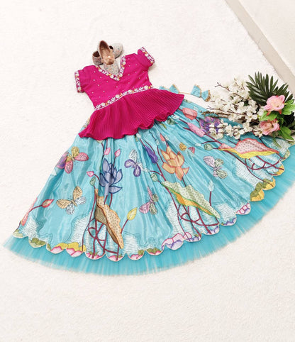 Fancy baby Lehenga Choli designs
