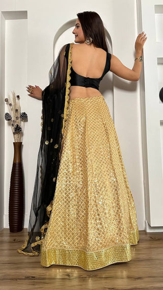 Beige color lehenga choli images