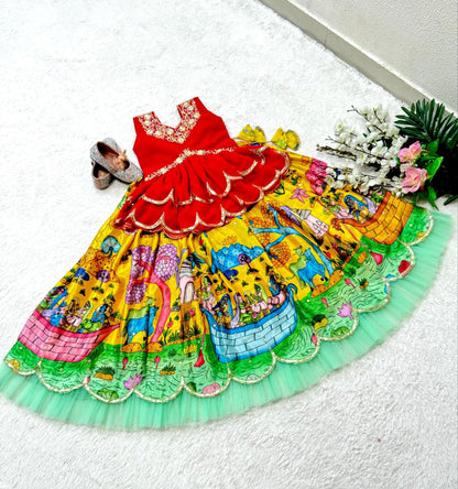 Yellow Lehenga for Wedding

