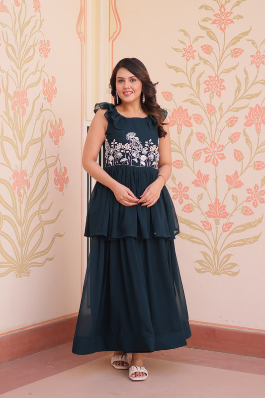 Rama color gown