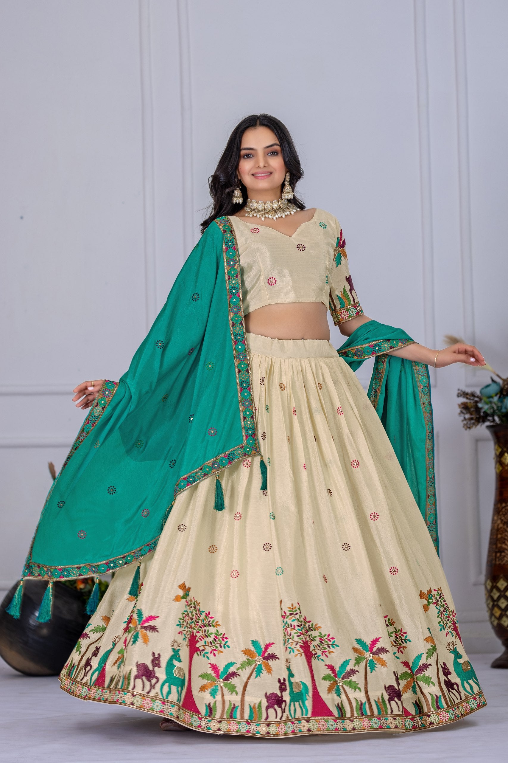 Wedding wear ghagra choli price