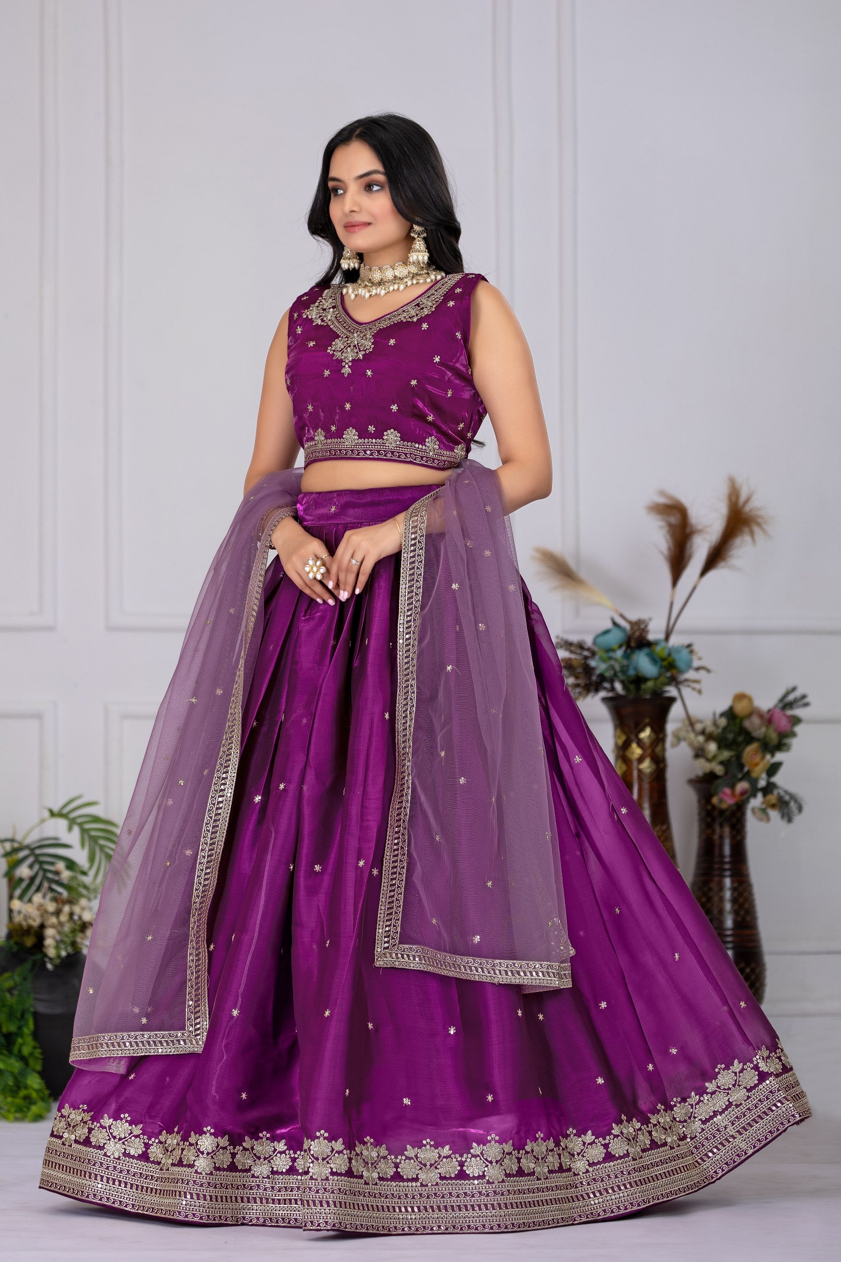 Jimmy Choo lehenga Bridal