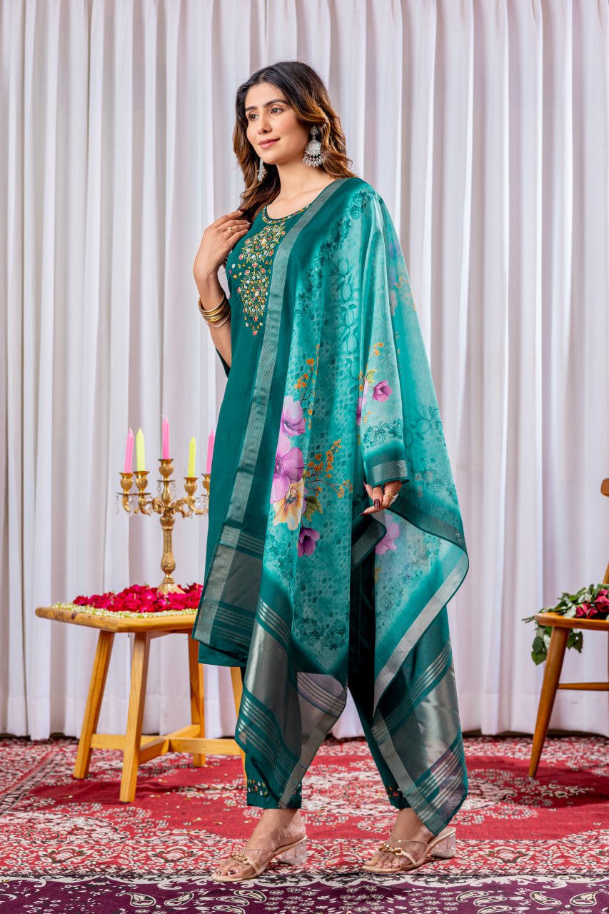 Rama color readymade suit