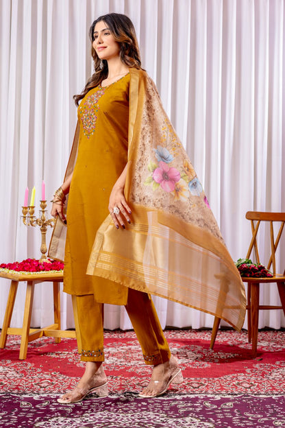 Yellow salwar kameez latest designs
