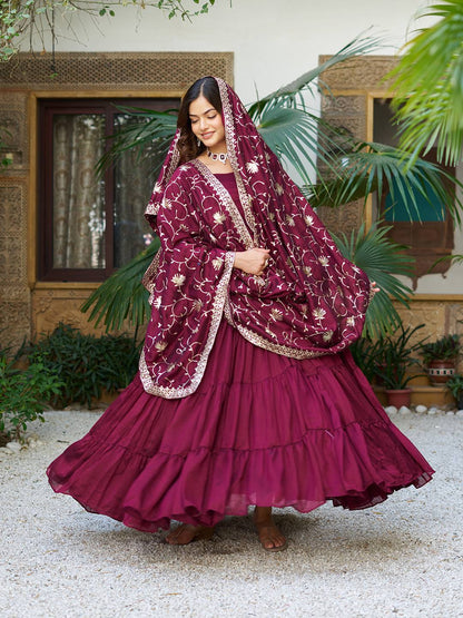 Indian traditional gown for party