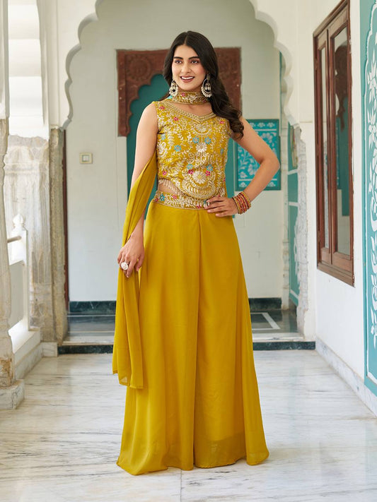 Haldi Suit Design
