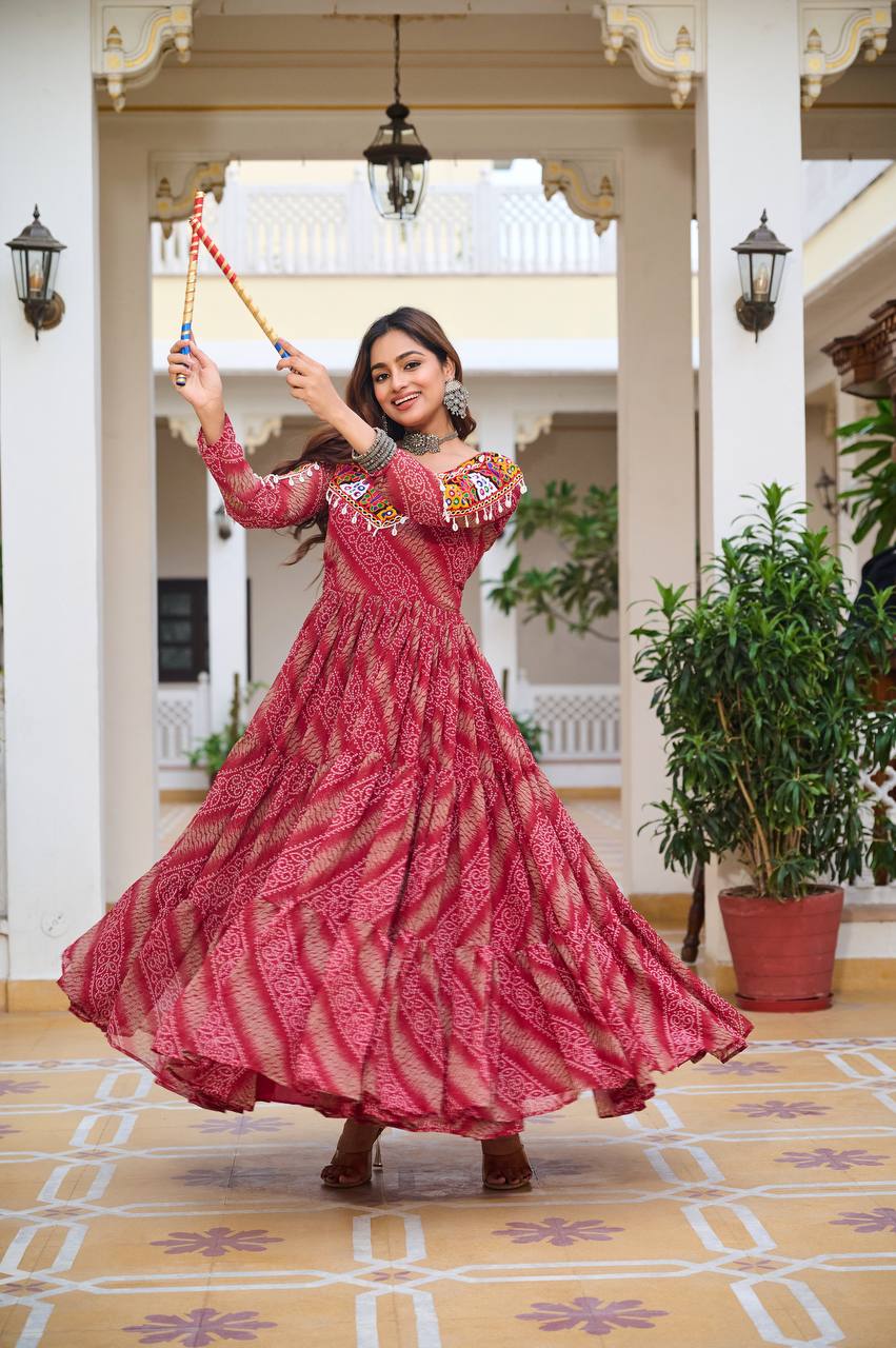 Red Gown for women
