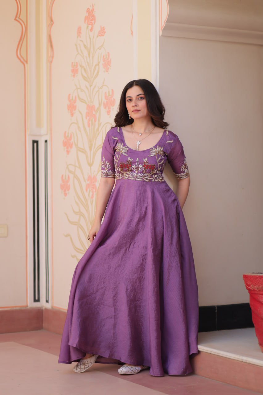 Designer gown for party
