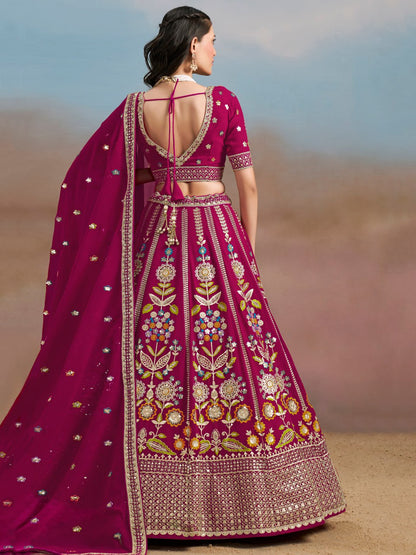 Ethnic wear embroidery work ghagra choli