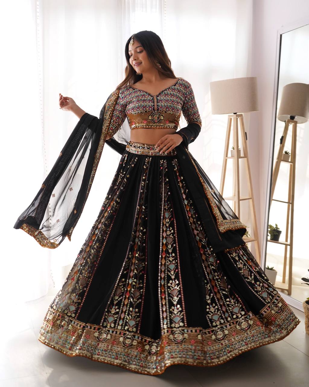 designer wedding ragthm lehanga choli with dupatta