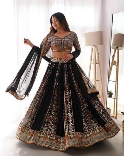 designer wedding ragthm lehanga choli with dupatta