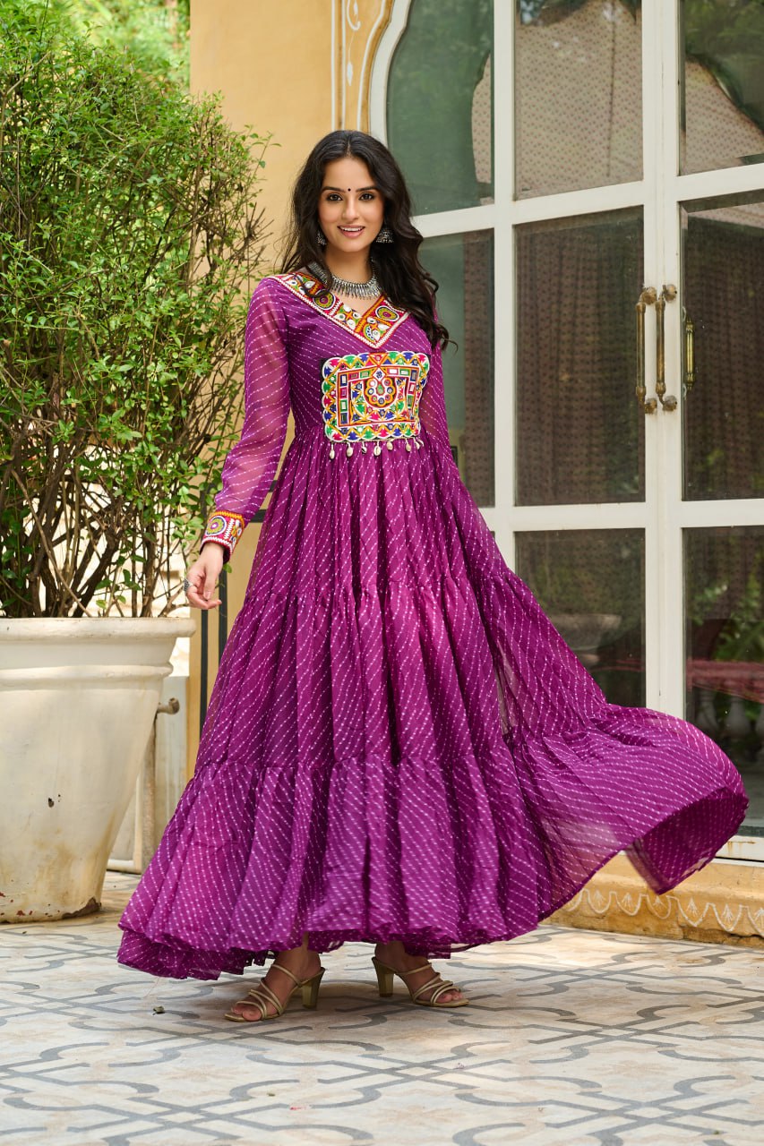 Wine color designer gown price