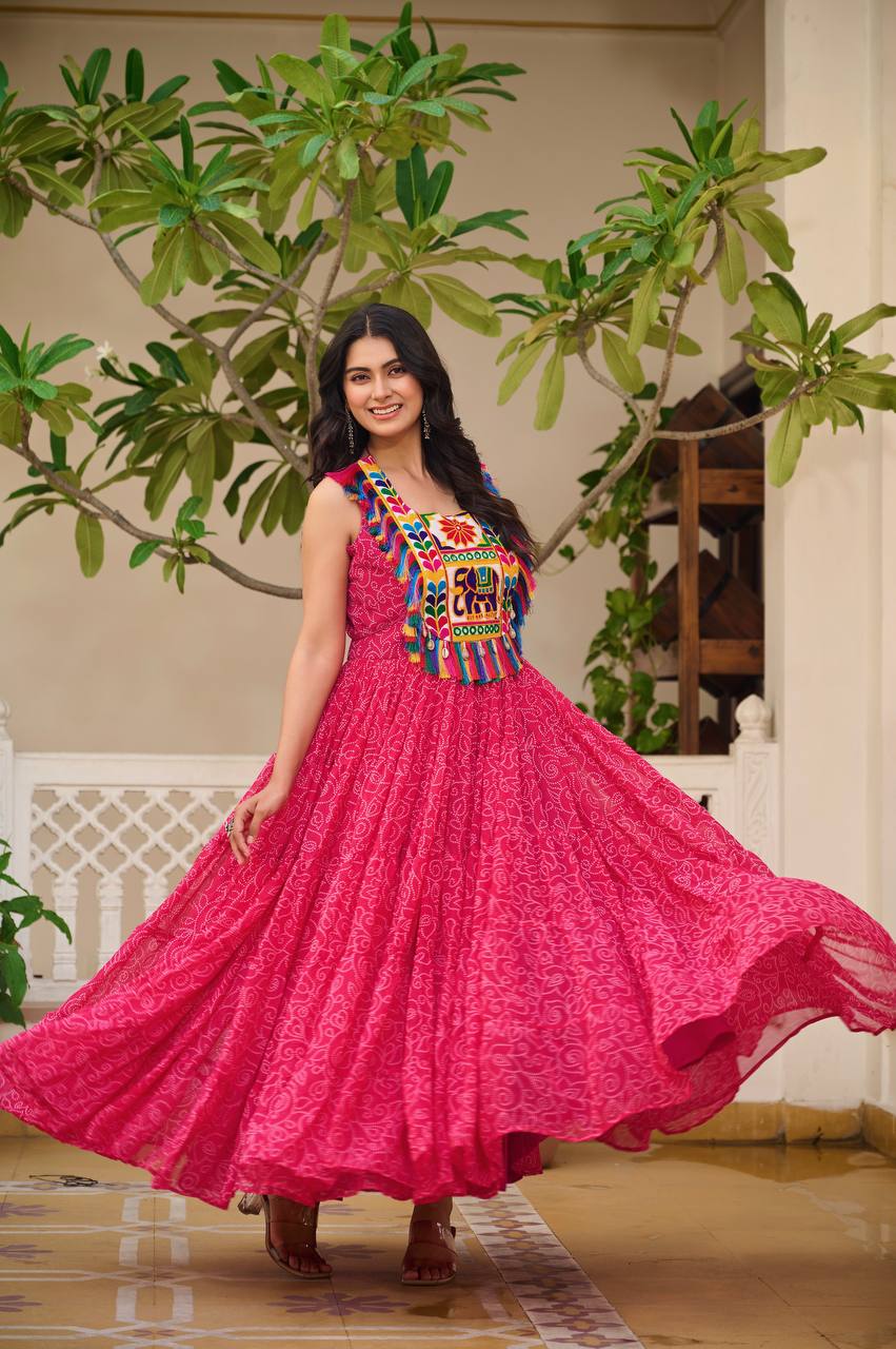 Latest collection navratri gown USA