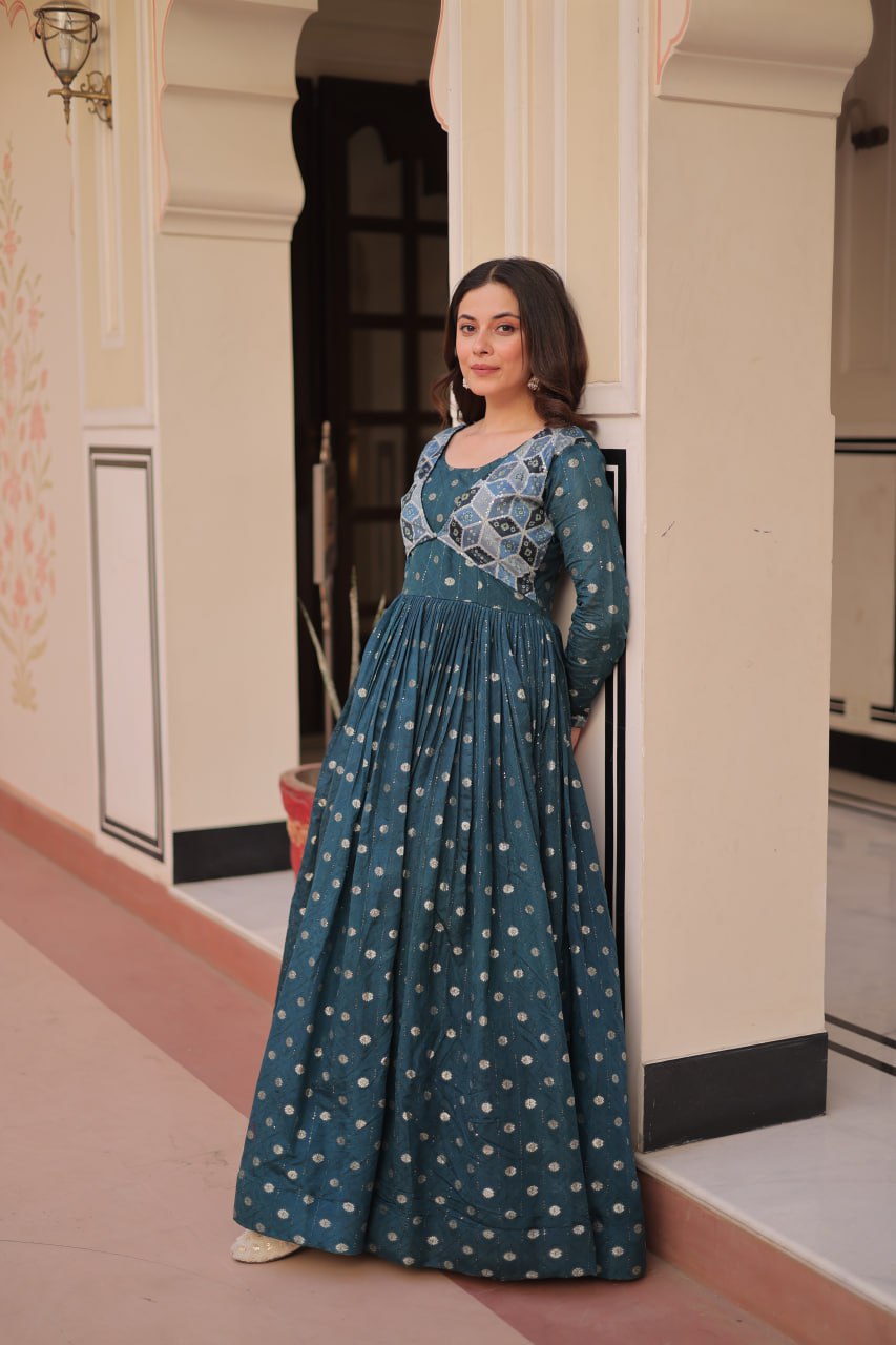 Party wear rama gown USA