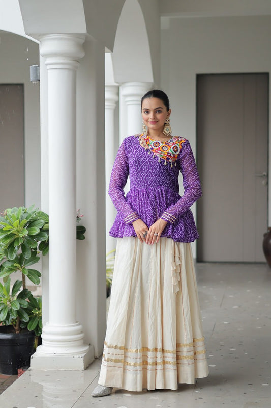 Garba lehenga choli
