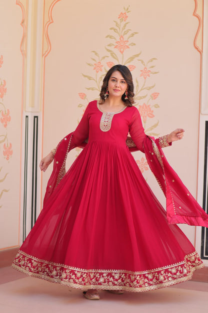 brial pink gown for wedding usa ragthm