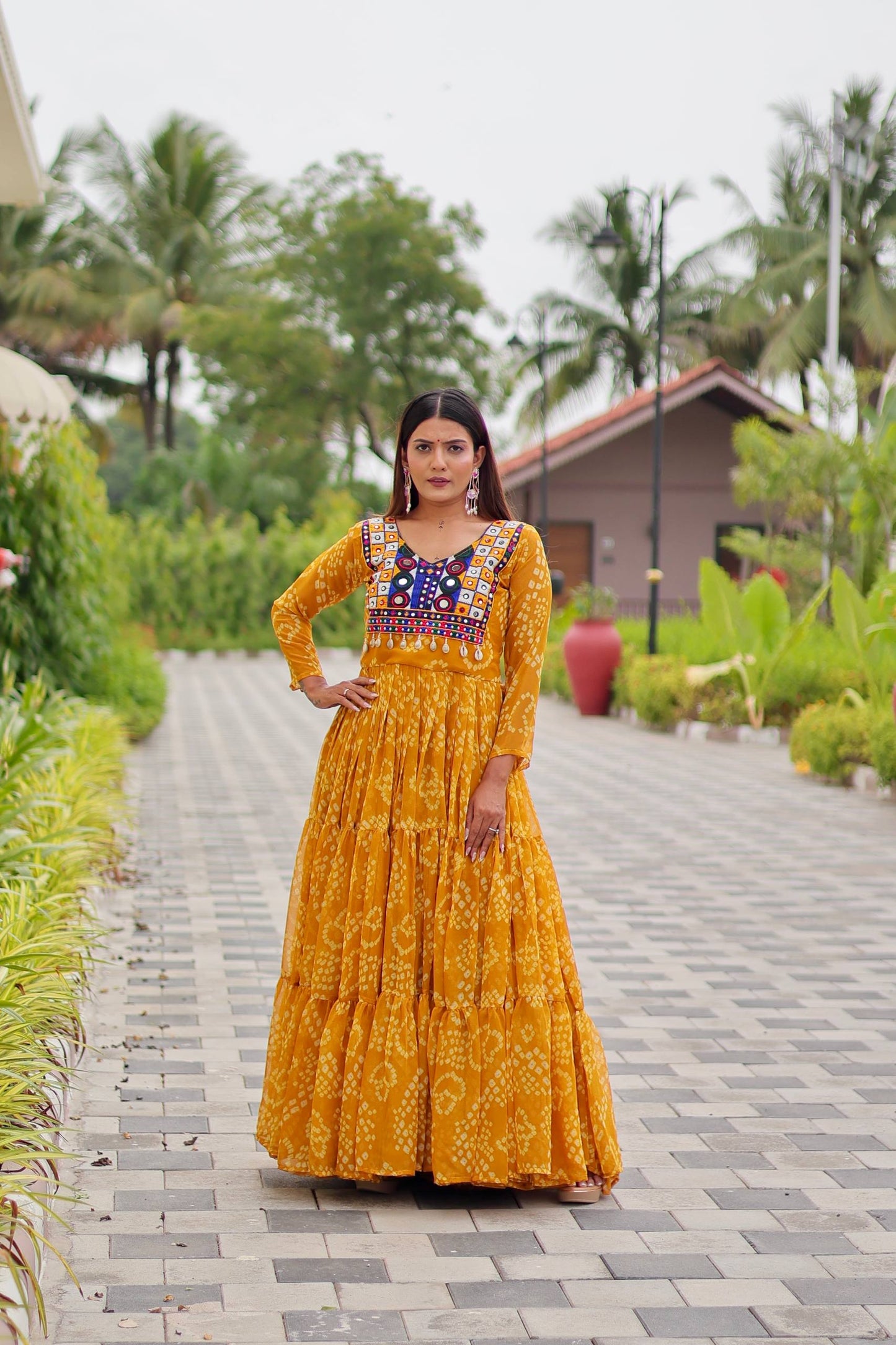Yellow Gown for women
